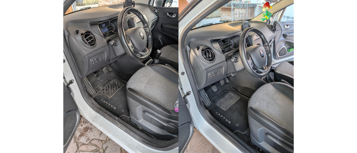 8 Detailing interni e lavaggio sedili